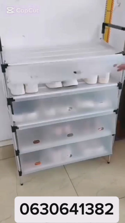 Armoir à Chaussures 4 Ètages pliable - طبقات 4 خزانة أحذية